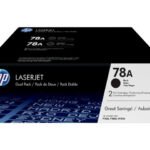 HP 78A - Paquete de 2 - negro