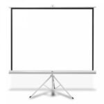 Pantalla de Proyección QIAN DIBAN - 84" - Tripié - Blanco Mate
