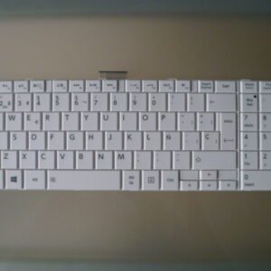 TECLADO TOSHIBA SATELLITE C850 C855 L850 L855 BLANCO ESPAÑOL (VERSION 1 NO UTILIZA MARCO).