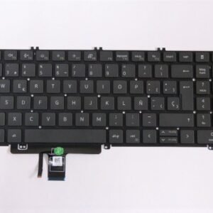 TECLADO DELL LATITUDE 5520 5521 PRECISION 3560 3561 GRIS PLOMO ESPAÑOL RETROILUMINADO.