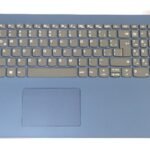 TECLADO LENOVO IDEAPAD 320-15 330-15 GRIS ESPAÑOL INCLUYE PALMREST Y TOUCHPAD AZUL (VERSION 2)