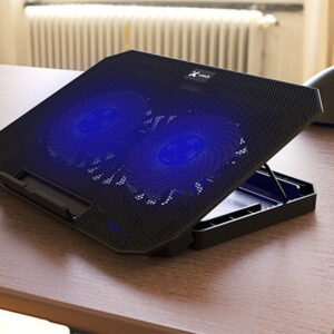 Xtech - Notebook stand - 15.6" black w blue LED XTA-156