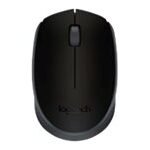 Logitech M170 - Ratón - diestro y zurdo - inalámbrico - 2.4 GHz - receptor inalámbrico USB - negro