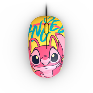 Xtech - XTM-D406ST-YL - Mouse - USB - Wired - Disney Stich Yellow
