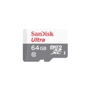 SanDisk Ultra - Tarjeta de memoria flash (adaptador microSDHC a SD Incluido) - 64 GB - Class 10 - microSDXC UHS-I