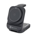 Klip Xtreme KDC-150 - Charging stand / battery charger - 15 Watt - 24 pin USB-C - Cellular phone / Wireless earbuds / Apple AirPods / Apple Watch - Wireless - Para Smartphones